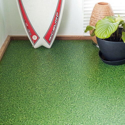 Grass candy vinyl flooring - grass,